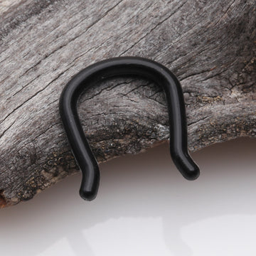 Detail View 1 of Bio-Flexible Soft Touch Septum Pincher-Black